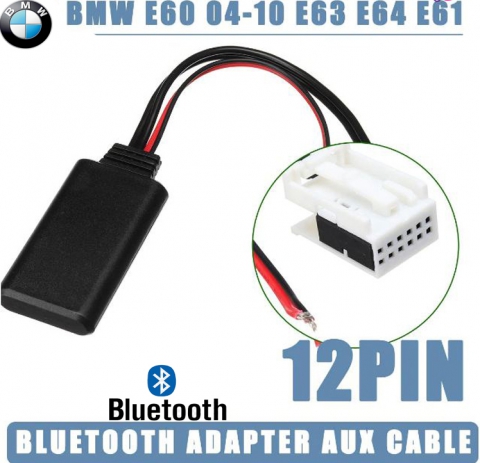 BMW 12 Pin Bluetooth Aux-Adapter